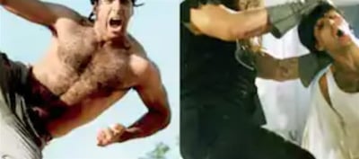 When Akshay Kumar clashed with Undertaker on screen ..?