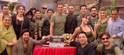 Why the shooting of the film 'Welcome to the Jungle' was stopped??