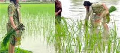Rinku Singh's fiancee Priya Saroj is doing farming!
