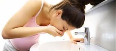 Why does one feel nauseous during pregnancy?