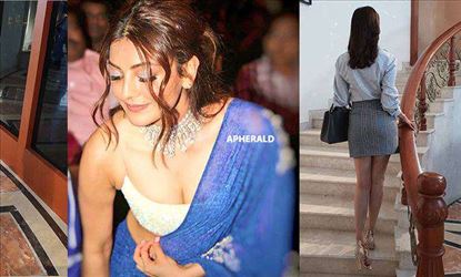 Kajal Aggrwal Xxx Video - Kajal Aggarwal oozes Sex Appeal in a Sleeveless Light Pink
