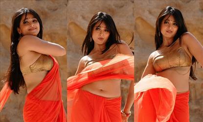 Anushka Bf Sex Videos - Anushka Shetty Stripping her Saree and giving wonderful fea
