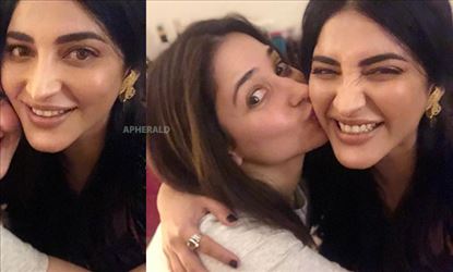 Tamanna and Shruti Haasan GETTING TOGETHER - PHOTO PROOF IN