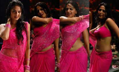 415px x 250px - 28 Saree Stripping Photos of Anushka Shetty as a treat for