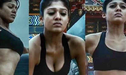 Nayanthara Sxe Gideo - 19 Hot Tempting Photos of Nayantara while Stretching and Do