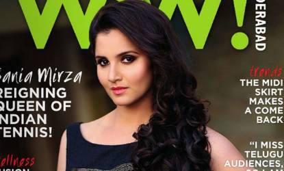 Wow:Smoking HOT Sania Mirza on cover page
