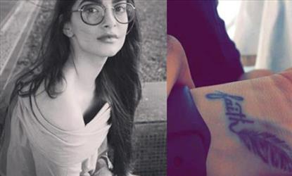 Sonam Kapoor gets a new Tattoo