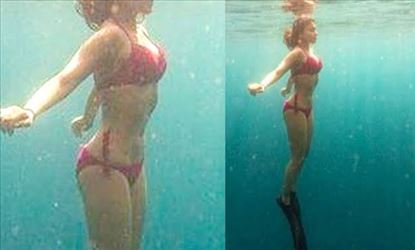 Clad in bikini Shriya saran flaunts her gorgeous figure