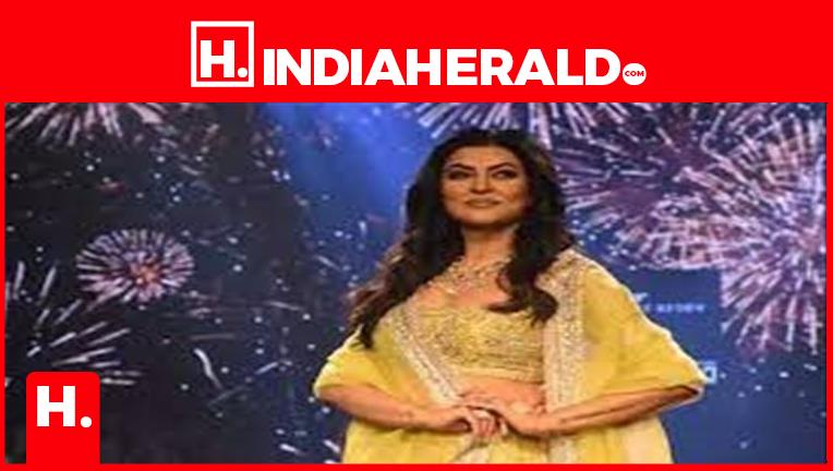 Sushmita Sen s ramp walk was seen viral