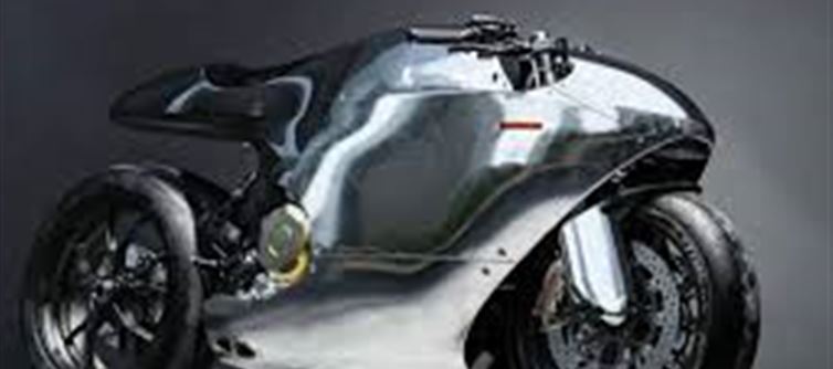Ducati Monster 821 Transformed Into Futuristic Aluminum Sculpture.