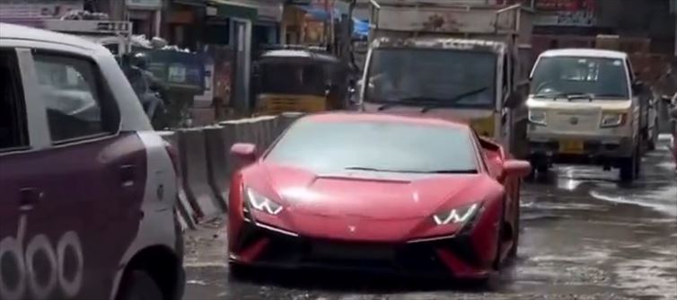 62 Lakhs Road Tax and Posh Car Drives on Pot Hole Filled Roads - BJP Spoils India