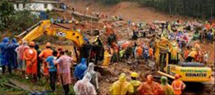 300 people are still missing in the Kerala district...