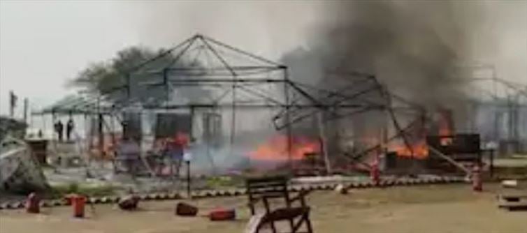 Another Fire Reported In Prayagraj's Maha Kumbh Day After Stampede Killed 30 ..?