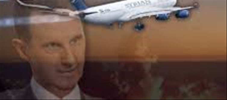 Bashar al-Assad's plane mysteriously disappeared!