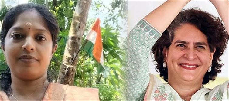 BJP leader from Kozhikode Navya Haridas will take on Congress’ Priyanka Gandhi in Wayanad byelections