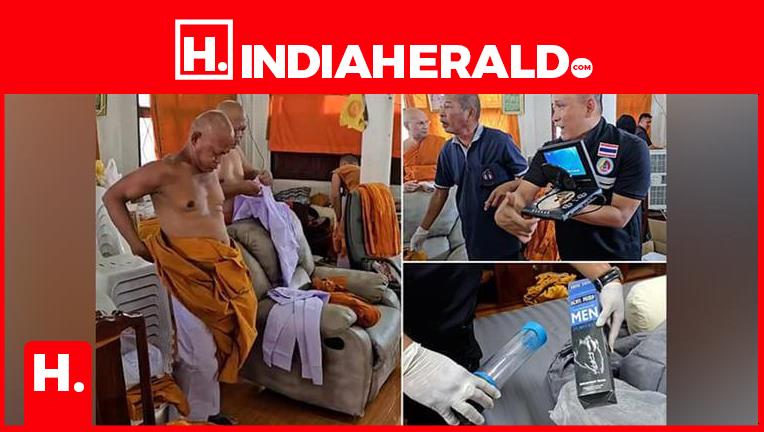 Buddhist Monks Caught With Porn, Séx Toys, Pénis Pump During Police Raid