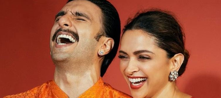 Ranveer Singh and Deepika Padukone at Anant and Radhika's pre-wedding bash