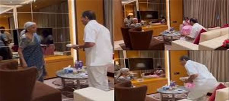 Did Nirmala Sitharaman make the owner of Annapoorna apologize!?