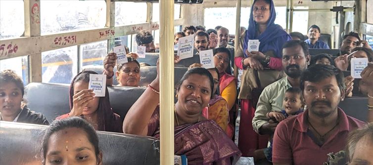Free Bus Scheme - 250 Crores Monthly Burden