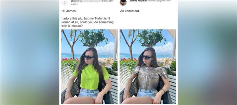 Funny Giy Who Photoshops People for a Living - But gives Funny Photoshop Answers