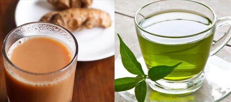 Ginger Tea or Gree Tea? Which is Healthier?