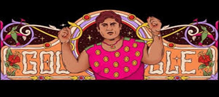 Google Doodle honors Hamida Banu, first female wrestler!!!
