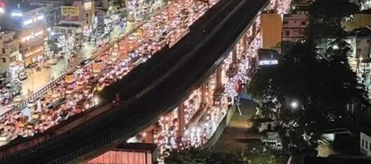 Guy Shares Picture of Massive Traffic Jam in Bengaluru - Guess The Location