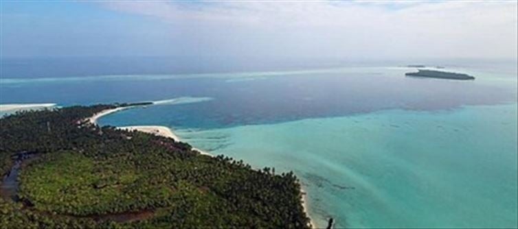 Historic warship damage observed through Lakshadweep