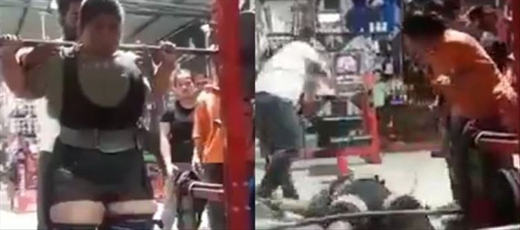 Horrific Accident - 270kg Rod Falls on 17-year-old Powerlifter's Neck and Dies