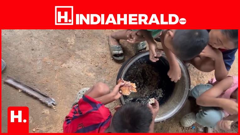 India Shines in GDP, But Its Children Starve on Burnt Rice