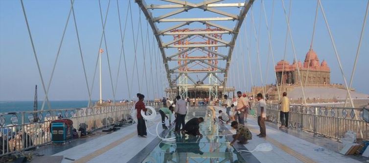 India's first glass bridge within the sea opens at Kanyakumari