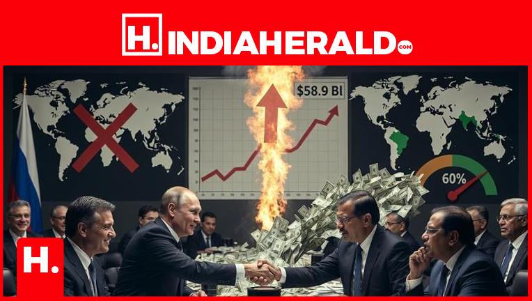 India’s Russian Oil ‘Masterstroke’ Just Got Exposed – Premium Prices, $59 Billion Deficit, and Russia Still Wins