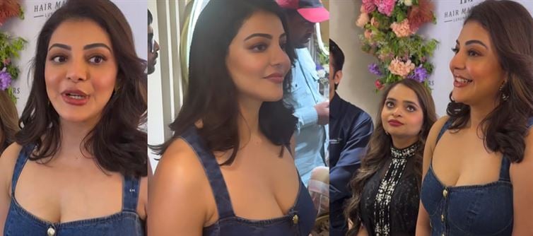Kajal Aggarwal Turns Heads in Denim Chic - Denim Never Looked So Glamorous
