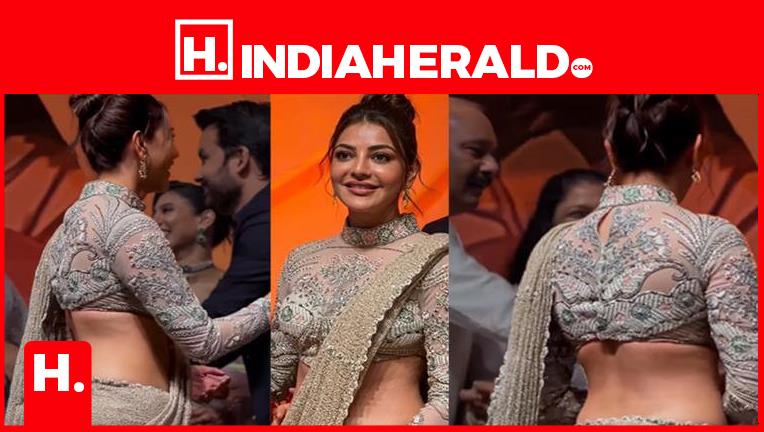 Kajal Aggarwal’s Waist Just Humiliated the Entire Internet at Bellamkonda’s Wedding – And the Reel Proves It