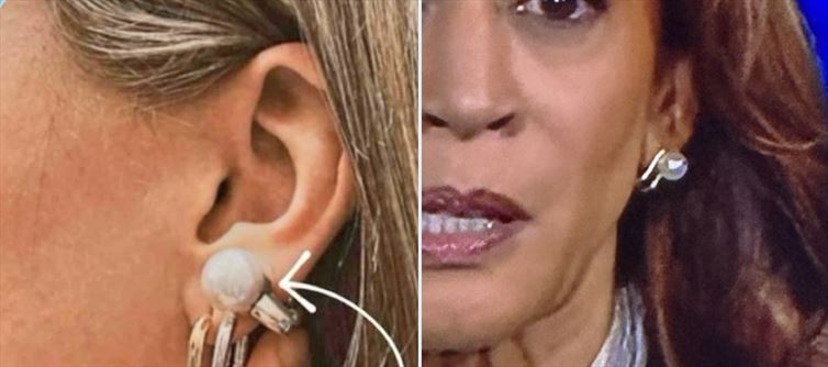 Kamala Harris Wore a Secret Earpiece during Debate with Trump?
