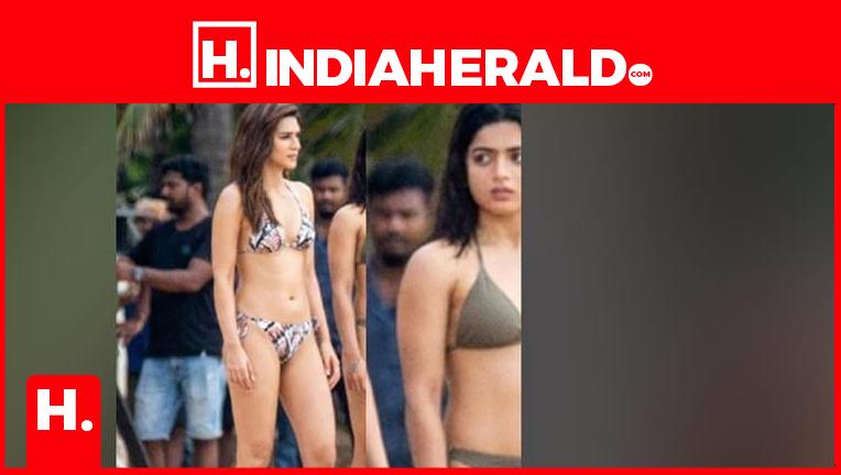 Kriti Sanon & Rashmika Mandanna’s LEAKED Bikini Stills Broke The Internet