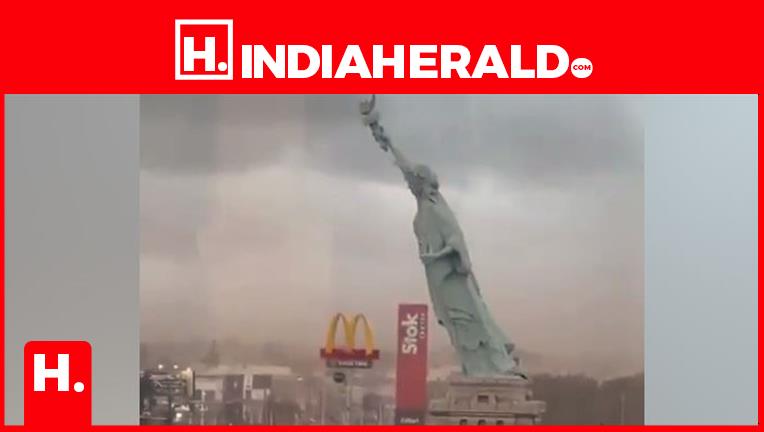 Liberty Knocked Down by Nature: Statue Topples in Brazil