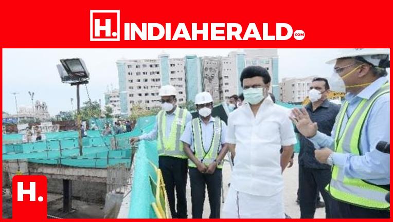 MK Stalin suddenly inspects Metro Rail Projects constructio