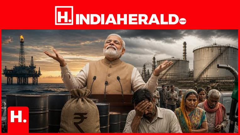 Modi Skipped the Cheapest Oil in Years and Kept Your Petrol Expensive - ₹116 Crore Daily Profit for Oil Giants, Zero Relief for You