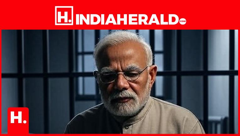 Modi Worries that a Strong Leader as the next PM might Land Him in Jail For The Corruption He Has Done In The Past 11 Years