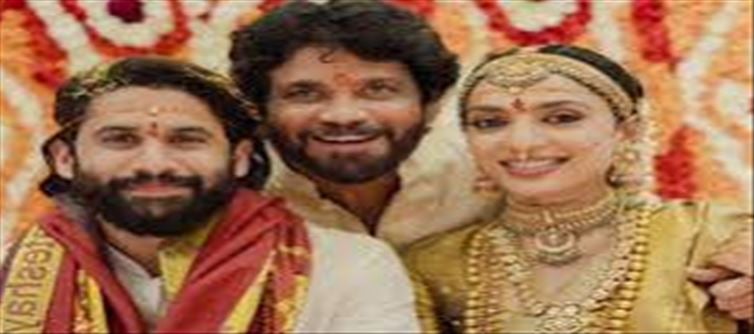 Naga Chaitanya-Sobitha Wedding in traditional attire..!!