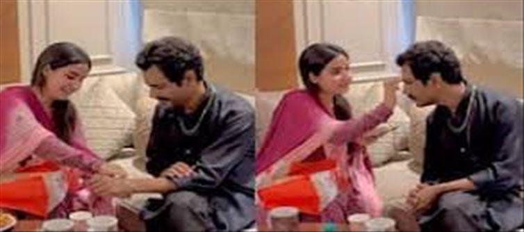 Nawazuddin Siddiqui got Rakhi tied by this singer!!!