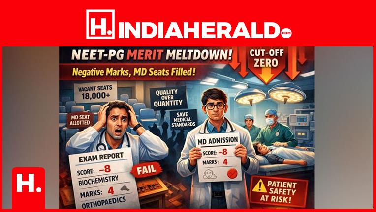 NEET-PG MERIT MASSACRE - Negative Marks (-8!) Get Seats - Doctors Warn of National Health Crisis!