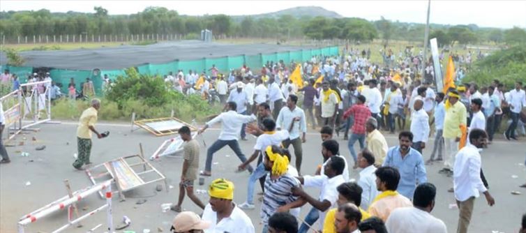 One year of YSRCP Anarchy in Angallu!!