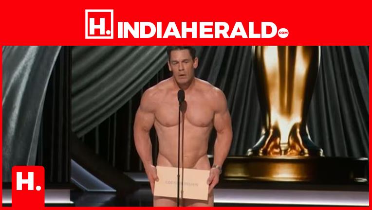 OSCARS 2024 John Cena gives Best Costume Design Award in