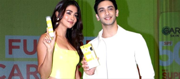 Pooja Hegde Snapped Together with Raina at an Event