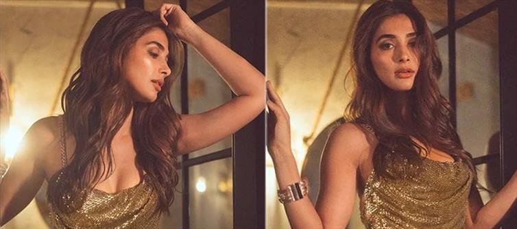 Pooja Hegde Ups Her Fashion Game In Blingy Attire