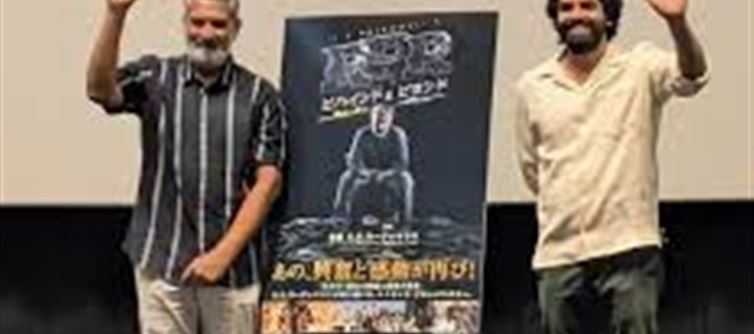 Rajamouli in Japan for promoting documentary movie..!?