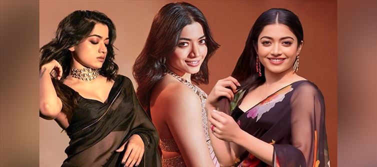 Rashmika Mandanna's Animal Promotional Wardrobe - An extravagant tale of sarees