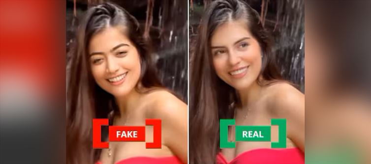 Rashmika Mandanna's Viral Video In Red Bikini is a Deep Fake - FACT CHECK